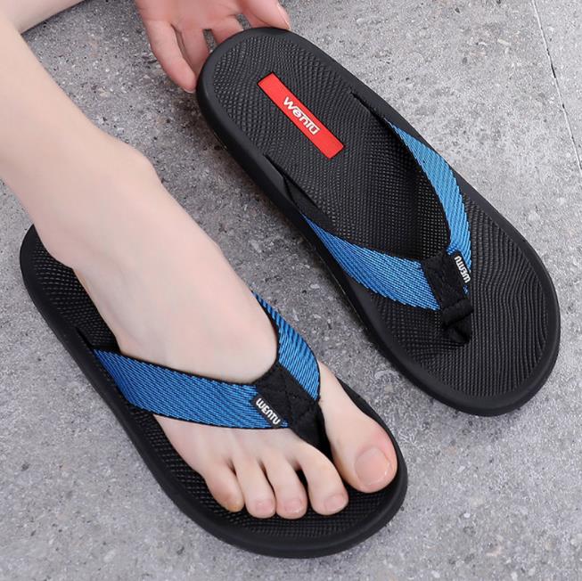 Cloth rubber casual flip flops | Custom Flip Flops