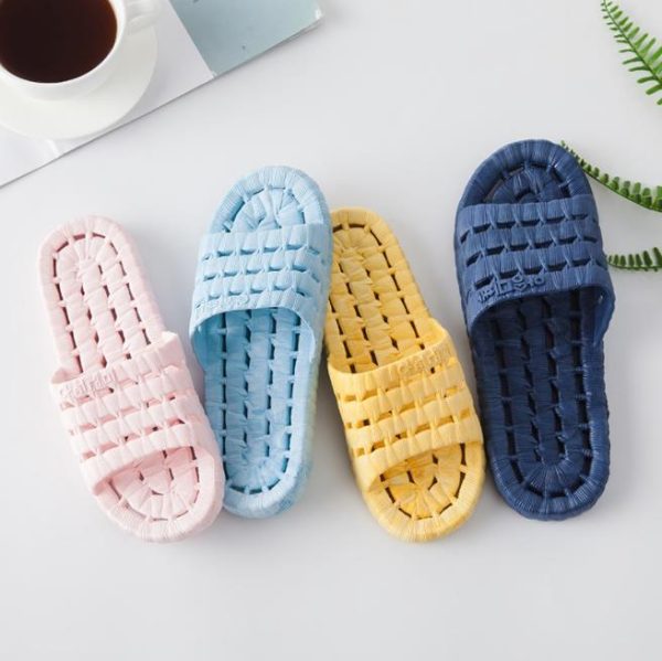 Hollow simple monochrome slides (4)