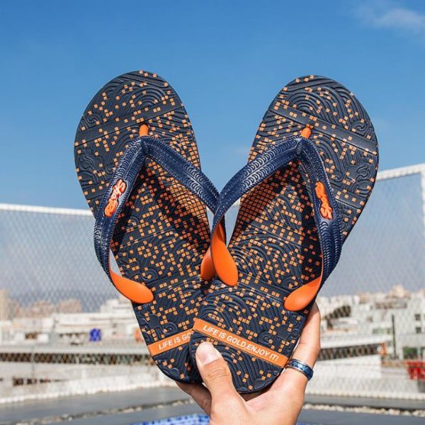 New massage men’s beach flip flops (2)