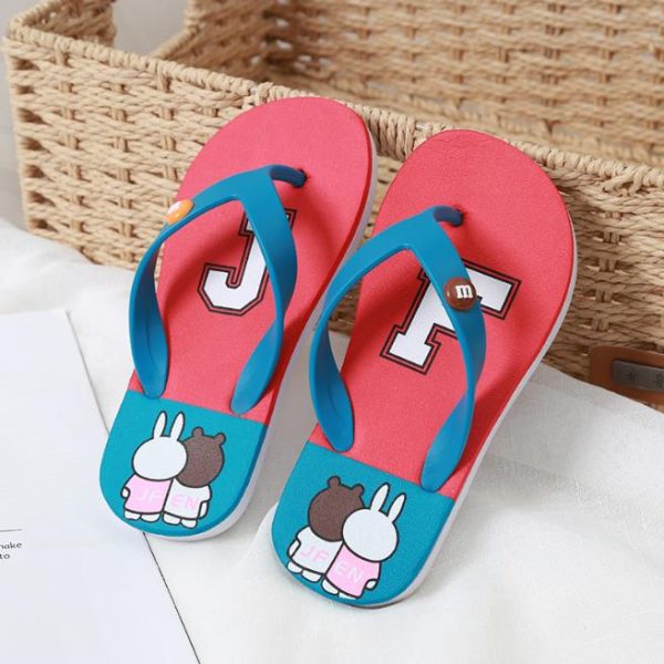 Summer cute cartoon children flip flops (3)