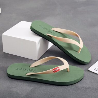 custom durable men rubber flip flops manufacturer