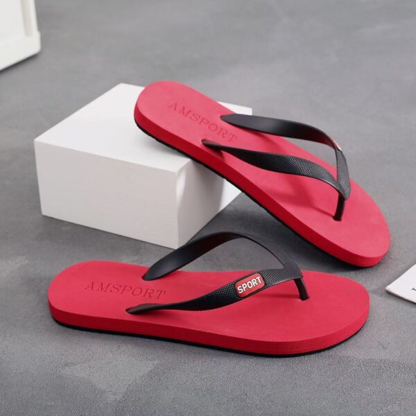 custom durable men rubber flip flops manufacturer