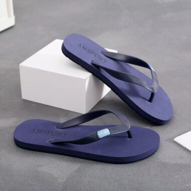 custom durable men rubber flip flops manufacturer