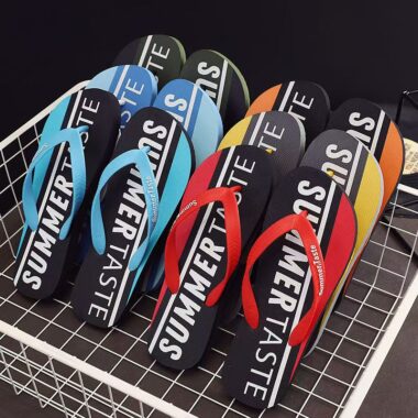 custom men rubber flip flops soft durable supplier