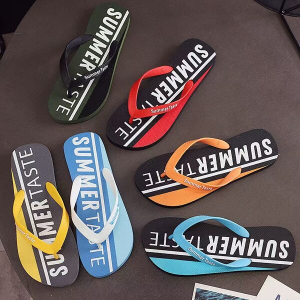 custom men rubber flip flops soft durable supplier