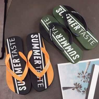 custom men rubber flip flops soft durable supplier