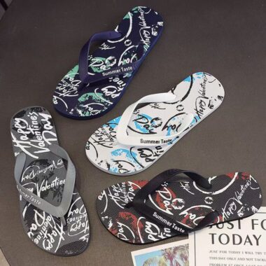 custom durable soft sole men rubber flip flops manufacturer