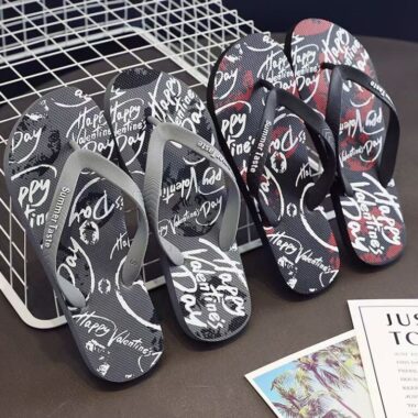 custom durable soft sole men rubber flip flops manufacturer