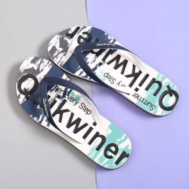 custom fashion non-slip women rubber flip flops wholesale