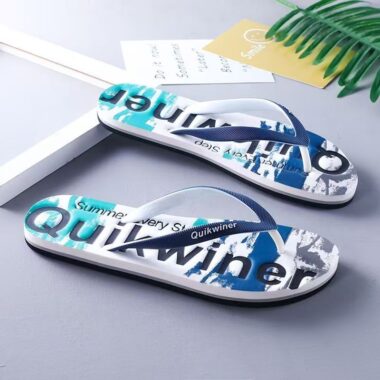 custom fashion non-slip women rubber flip flops wholesale