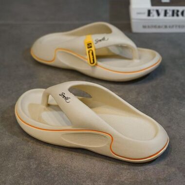 custom non-slip home men EVA flip flops wholesale
