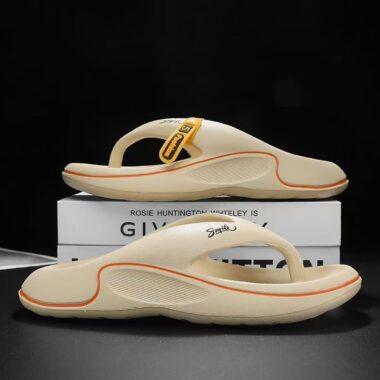custom non-slip home men EVA flip flops wholesale