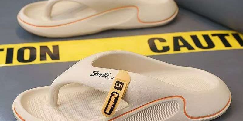 custom non-slip home men EVA flip flops wholesale