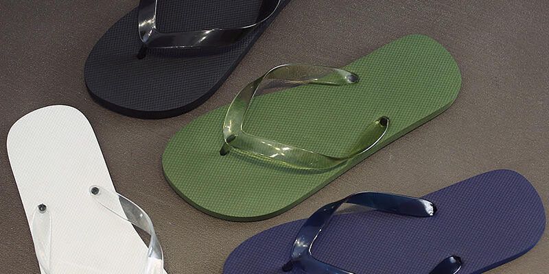 custom outdoor beach high-quality men women PVC flip flops factory