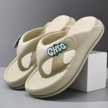custom outdoor non-slip men EVA flip flops factory