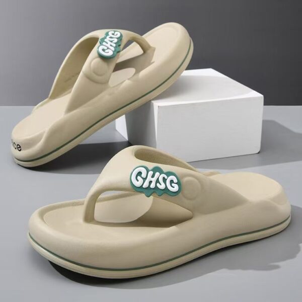 custom outdoor non-slip men EVA flip flops factory