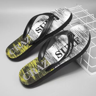 custom outdoor men rubber flip flops manufacturer