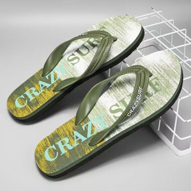 custom outdoor men rubber flip flops manufacturer