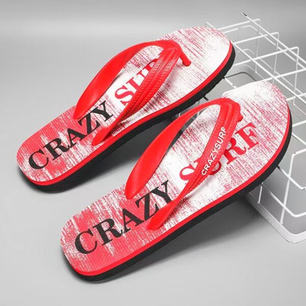 custom outdoor men rubber flip flops manufacturer