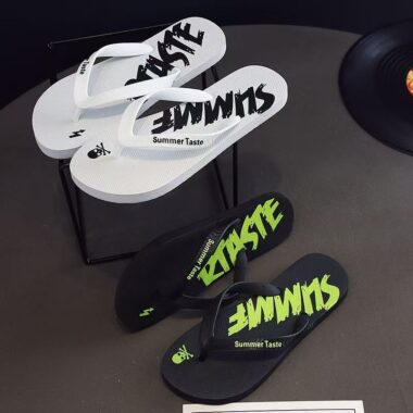 custom outdoor summer men PVC flip flops wholesale