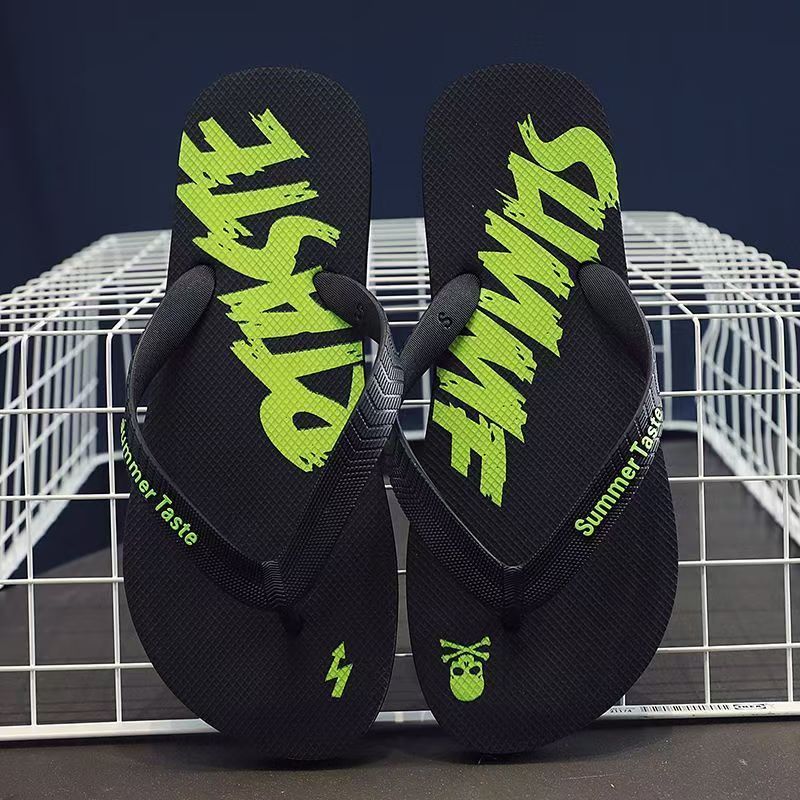 custom outdoor summer men PVC flip flops wholesale