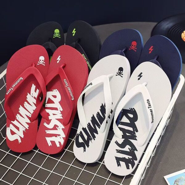 custom outdoor summer men PVC flip flops wholesale