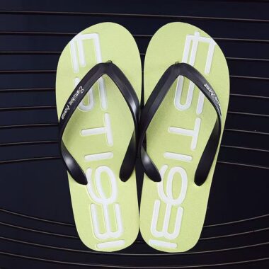 custom outdoor men rubber flip flops supplier