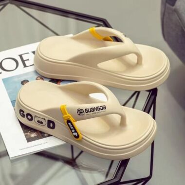 custom platform EVA flip flops supplier for women