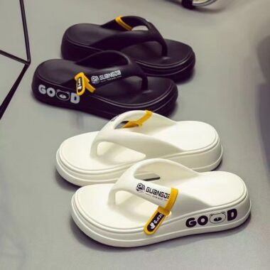 custom platform EVA flip flops supplier for women