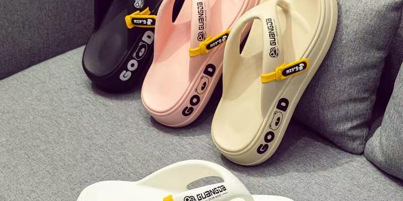 custom platform EVA flip flops supplier for women