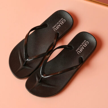 custom stylish couple men women PVC flip flops supplier
