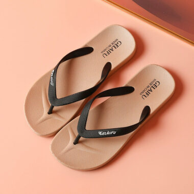 custom stylish couple men women PVC flip flops supplier