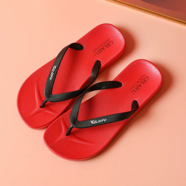 custom stylish couple men women PVC flip flops supplier