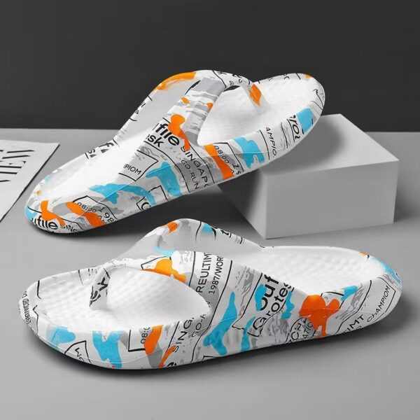 custom soft sole men EVA flip flops factory