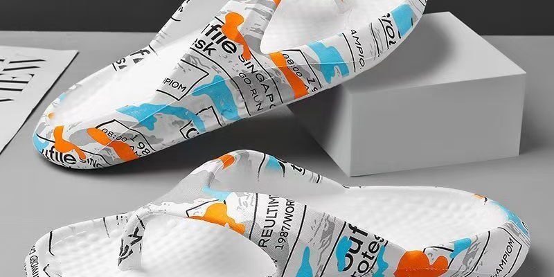 custom soft sole men EVA flip flops factory