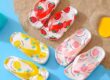 New cute non-slip kids flip flops for summer
