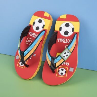 Summer soft sole boys kids flip flops for comfort