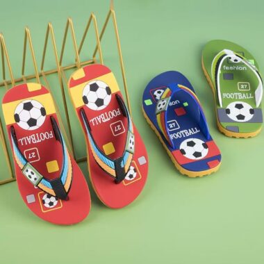 Summer soft sole boys kids flip flops for comfort