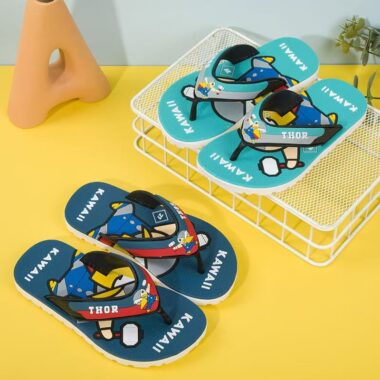 Outdoor non-slip stylish boys kids flip flops