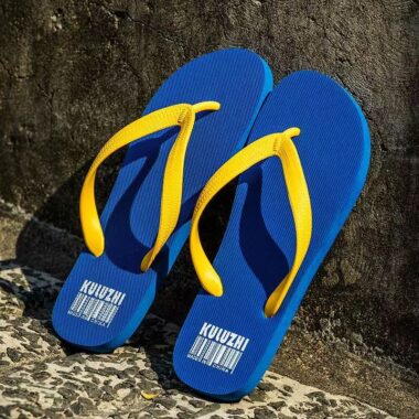 soft men rubber flip flops wholesale simple design