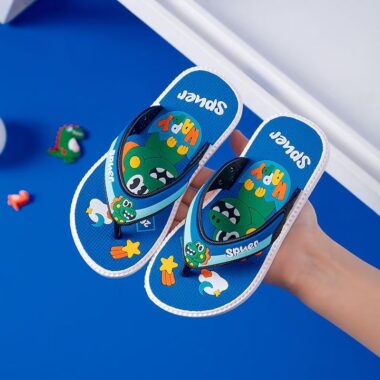 Non-slip soft sole casual boys kids flip flops