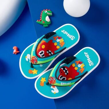 Non-slip soft sole casual boys kids flip flops