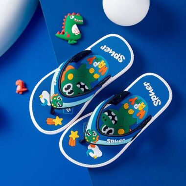 Non-slip soft sole casual boys kids flip flops
