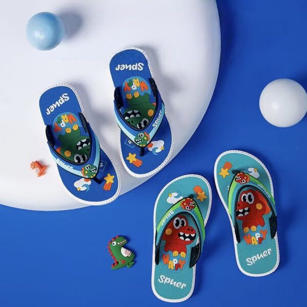 Non-slip soft sole casual boys kids flip flops