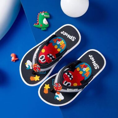 Non-slip soft sole casual boys kids flip flops