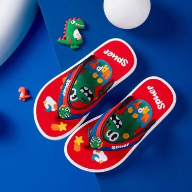 Non-slip soft sole casual boys kids flip flops