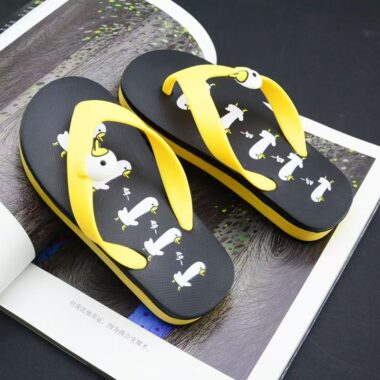 Summer soft non-slip cute kids flip flops