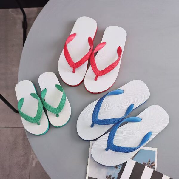 Cute soft non-slip kids flip flops for summer