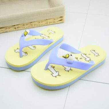 Summer soft non-slip cute kids flip flops