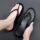 Trendy outdoor men’s leather flip flops